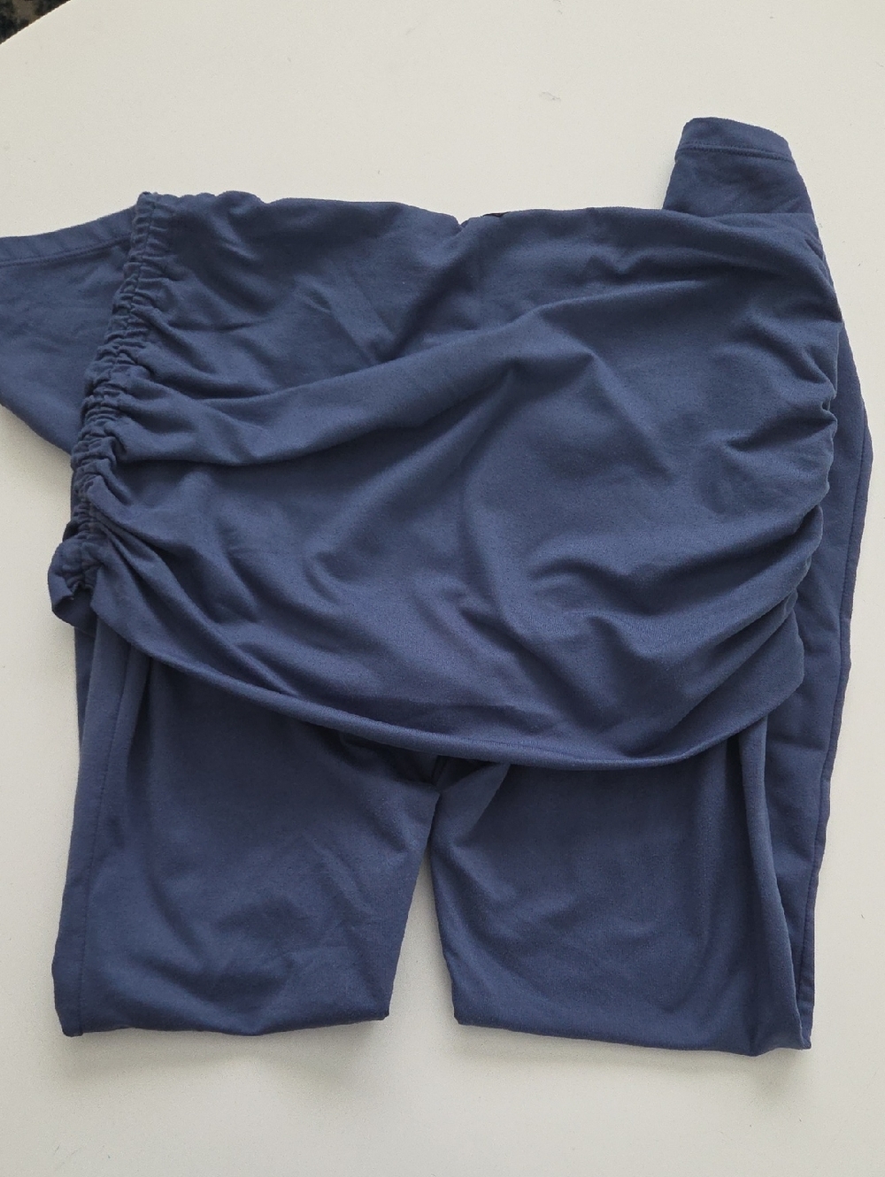 Prana Remy 2-in-1 Skirt Leggings Blue Medium Hiking Workout Yoga Athletic EUC - Picture 9 of 10